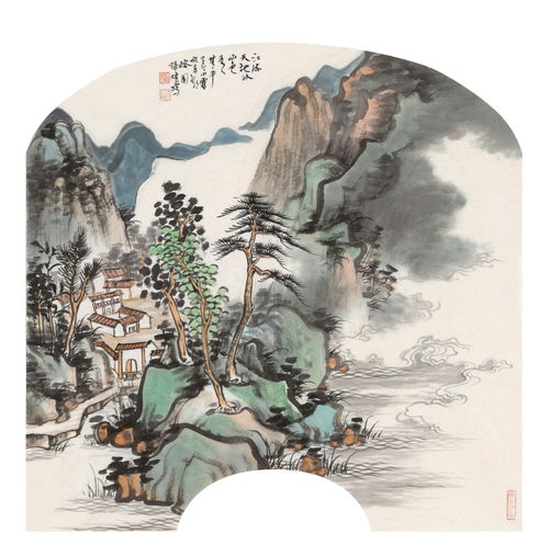  著名国画家郑辉煌国画作品欣赏