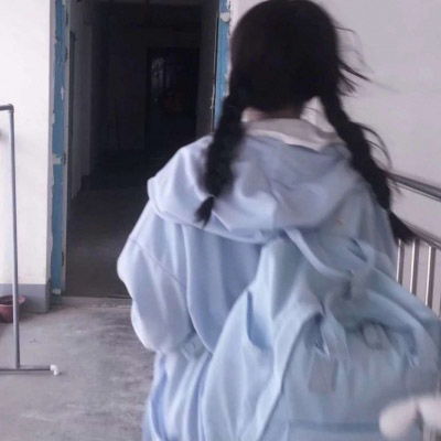  背影可爱女头清纯少女背影图片头像