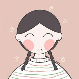 微信头像卡通女孩可爱