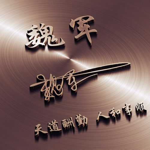  你要的微信头像已做好,高端精致连笔签名头像,有你的名字吗