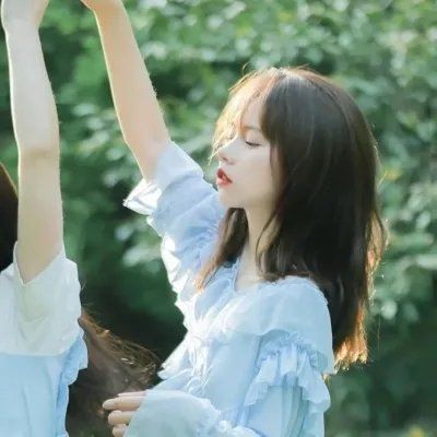  ins风小众森系闺蜜女生头像友情微信头像我要个性网