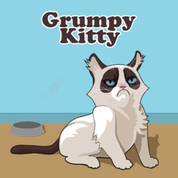  手绘卡通猫咪矢量图免费下载ai格式编号26386136千图网