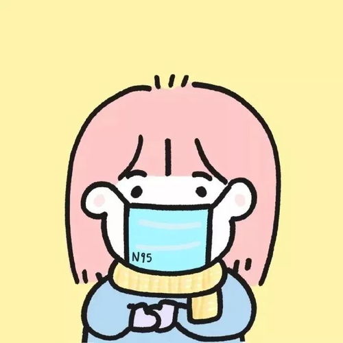  抖音超火的口罩情侣头像,单身人士非常羡慕
