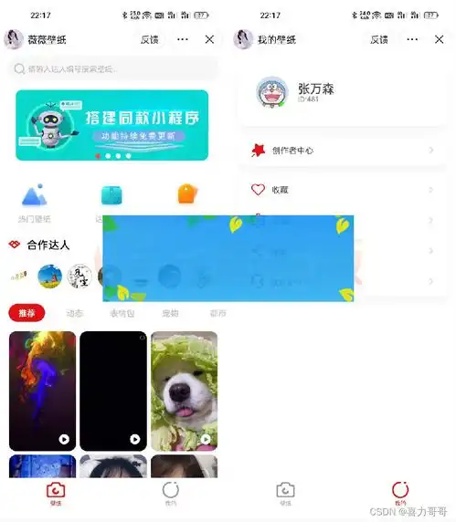  抖音取图表情包微信小程序源码创作者入驻流量