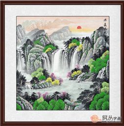  一进门玄关挂什么字画原来有这些风水讲究
