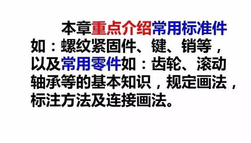  110页ppt,讲明白工程制图的标准件和常用件,值得收藏
