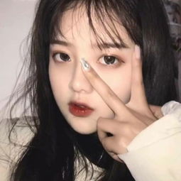 网红脸图片大全霸气长发个性女生头像