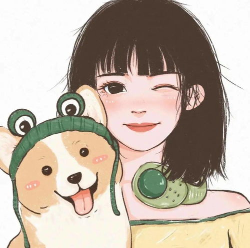  心动的情侣头像集