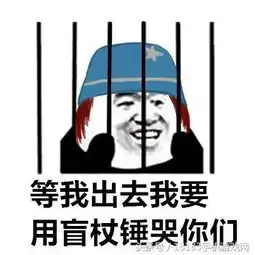  第五人格表情包打游戏太菜被抓,等我出去我要