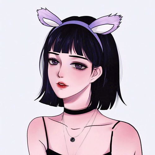 独一无二动漫头像女卡通