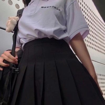  女头部位头像百皱裙半身控不露头