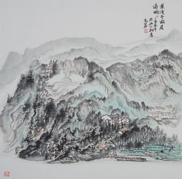  云淡风轻高荐山水画写生作品展