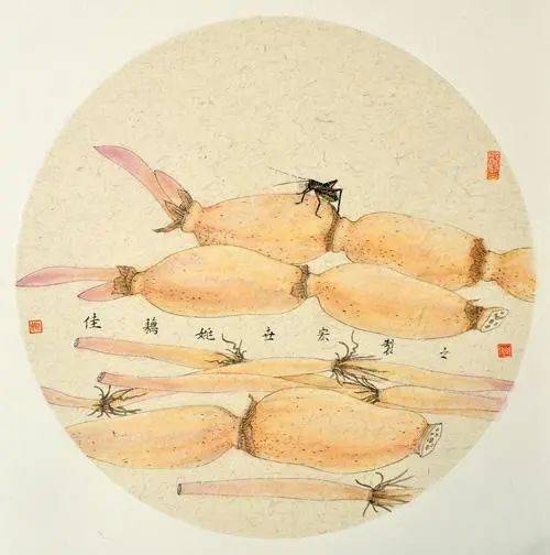  国画里的瓜果蔬菜,原来有如此美好的寓意,你都知道吗