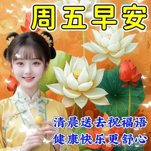  2024年6月21日星期五非常漂亮夏日早上好问候动态表情图片大全最美早安问候祝福语图片