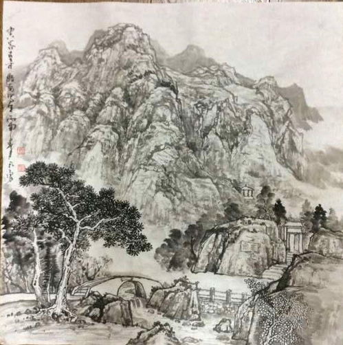  山远水重重,山东,杜凡勇山水画欣赏