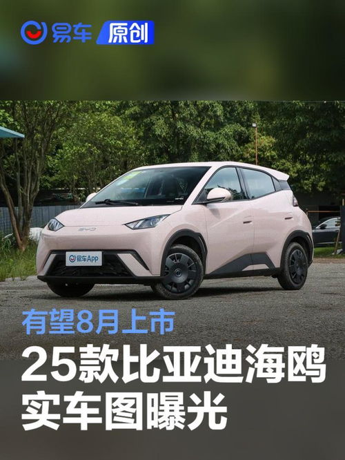  2025款比亚迪海鸥实车图曝光外观延续现款设计有望8月上市