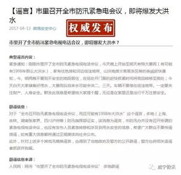  市里召开全市防汛紧急电会议,即将爆发大洪水这句话终于找到了出处