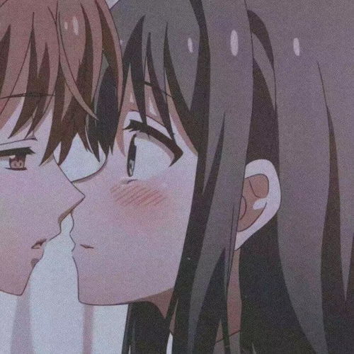  软妹情侣头像超甜甜动漫风