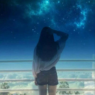  模糊头像女生虚幻好看的虚影模糊不清女生头像