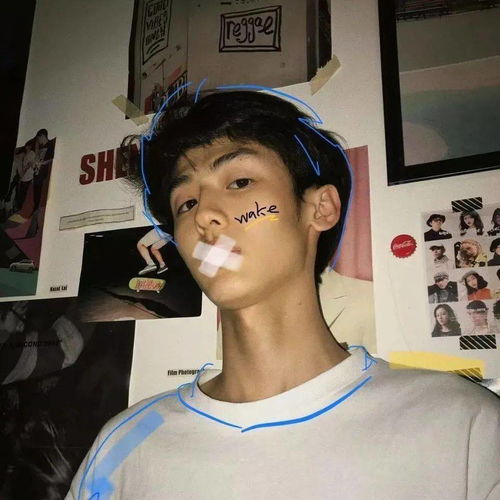 男款最火爆微信头像模仿