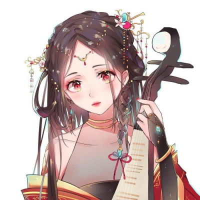  林弦唯美古风动漫女头君子可否陪我一生.