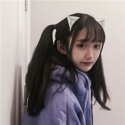  2018日系软妹风头像粉嫩超萌吃可爱长大的小学妹
