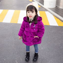  女童金丝绒棉衣134岁2018新款女孩儿童棉袄棉衣外套宝宝冬装反季棉服加厚款