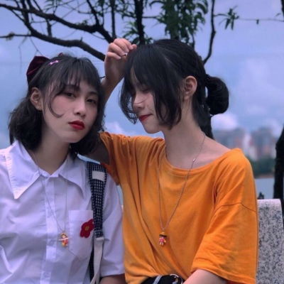  唯美意境闺蜜头像,两个人一张一对两张的