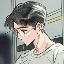  眼镜男卡通头像超酷戴眼镜的卡通男生头像高清图片