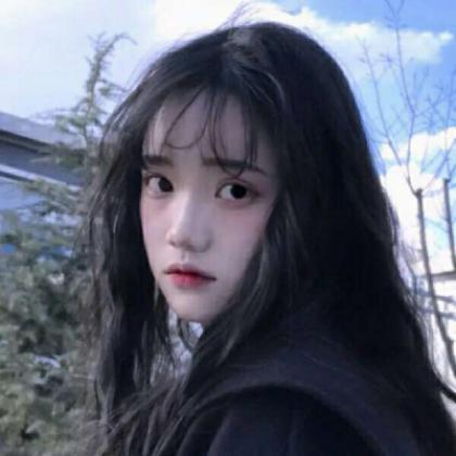  真人头像女生,女生的浪漫和天真都给你
