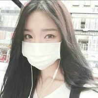  女生真人带口罩清晰图片头像,真人带白色口罩女头像