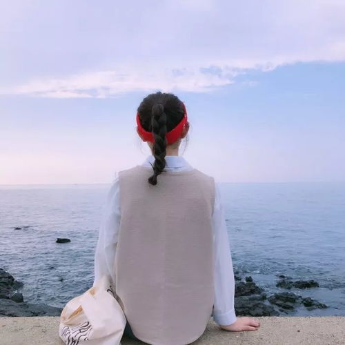 头像图片背影女生