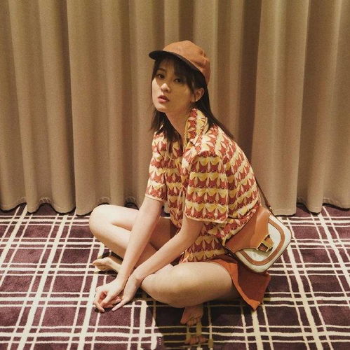  今年t恤连衣裙不买这个色太亏了,可仙可少女,绝了