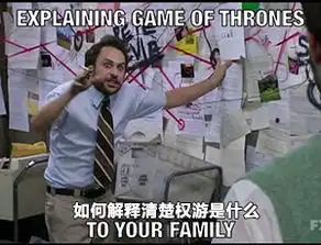  安利权力的游戏,用这些表情包足矣