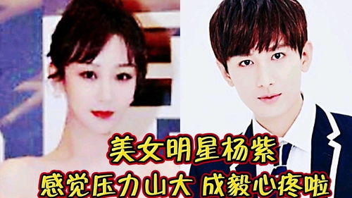  杨紫道出外界给她压力太大,露出无奈的表情,成毅看到心疼啦