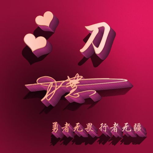  你的微信头像该换换了,3d高端大气精致姓氏签名头像,快来看
