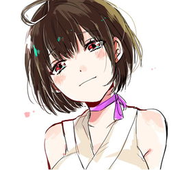  沫沫动漫原创插画手绘二次元少女头堆糖,美好生活研究所