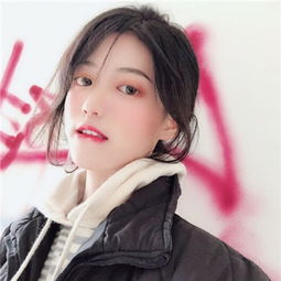  韩国短发复古美女头像精选2018我就短发咋地