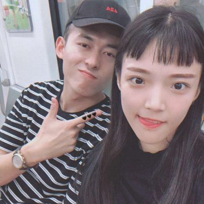  抖音网红时尚情侣头像大全没想过要分开