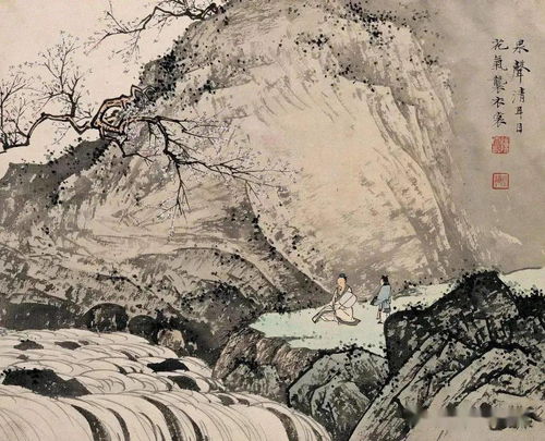 山水画头像微信头像陈少