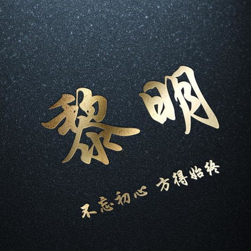  姓氏微信头像暗黑烫金姓氏头像,不忘初心方得始终,喜欢请带走
