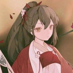  甜美动漫闺蜜头像祈愿岁月无忧,便可与你虚度年华时光