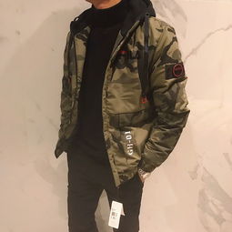  秋冬新款男士拼接帽迷彩棉衣最最火爆的迷彩配色码偏小xlxxxxl相当于mxxl