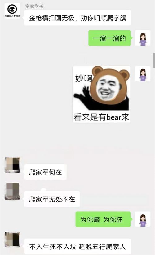  什么是河北冠人专接本的爬家军