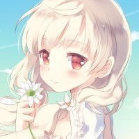  谁有唯美意境的动漫女生图啊