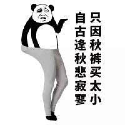 秋裤搞笑表情包