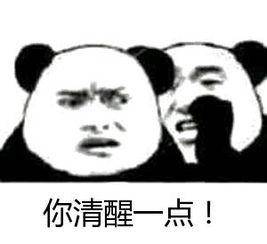  你清醒一点表情包合集