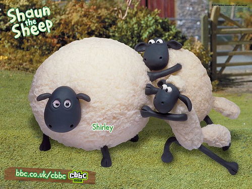  超级无敌羊咩咩壁纸shaunthesheepwallpaper2