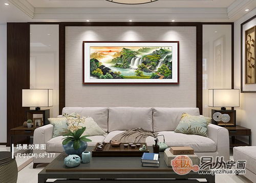  客厅挂什么画装饰合适,温馨生活就选经典国画