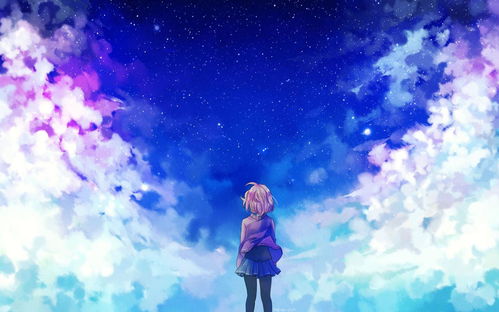 星空动漫头像女生头像壁
